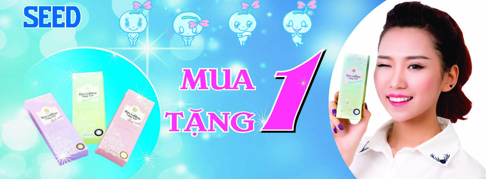 Khuyến mãi cực sốc mua 1 tặng 1