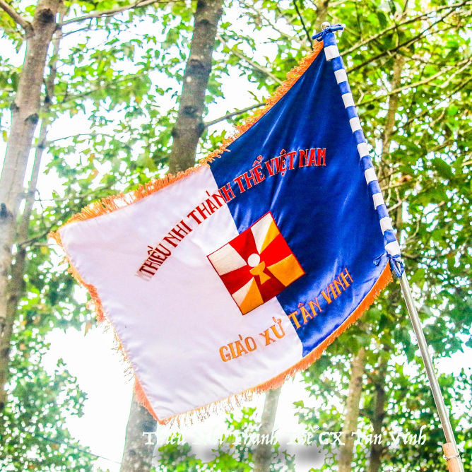 Cờ Đoàn Thiếu Nhi Thánh thể Việt Nam