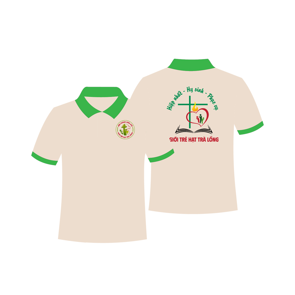 Áo Thun Đồng Phục Giới Trẻ Giáo Hạt Trà Lồng