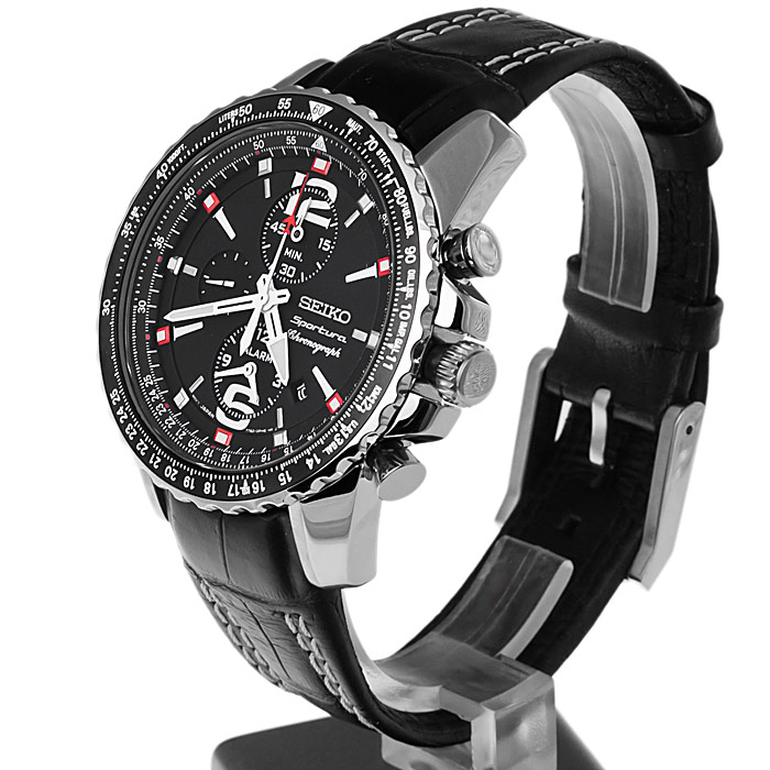 Seiko Sportura Chronograph - Đồng hồ Nam - SNAE95P2