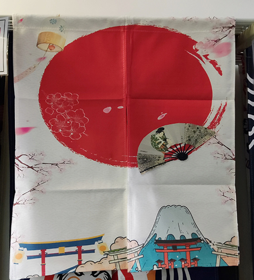 Màn rèm noren 60x70cm (chưa kèm thanh)