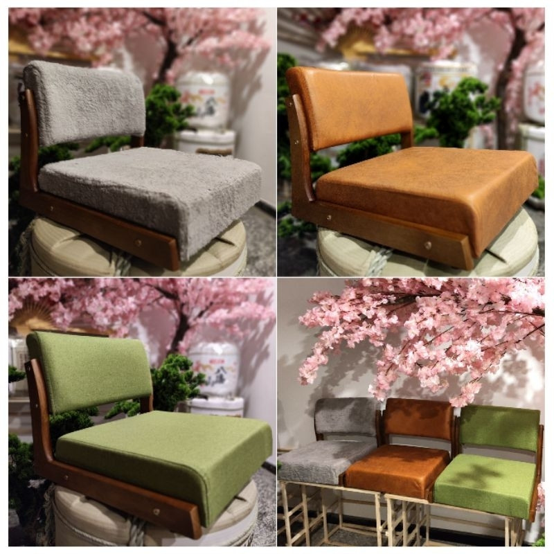 Ghế Bệt Nhật tựa lưng/ Ghế bệt Tatami nệm dày êm