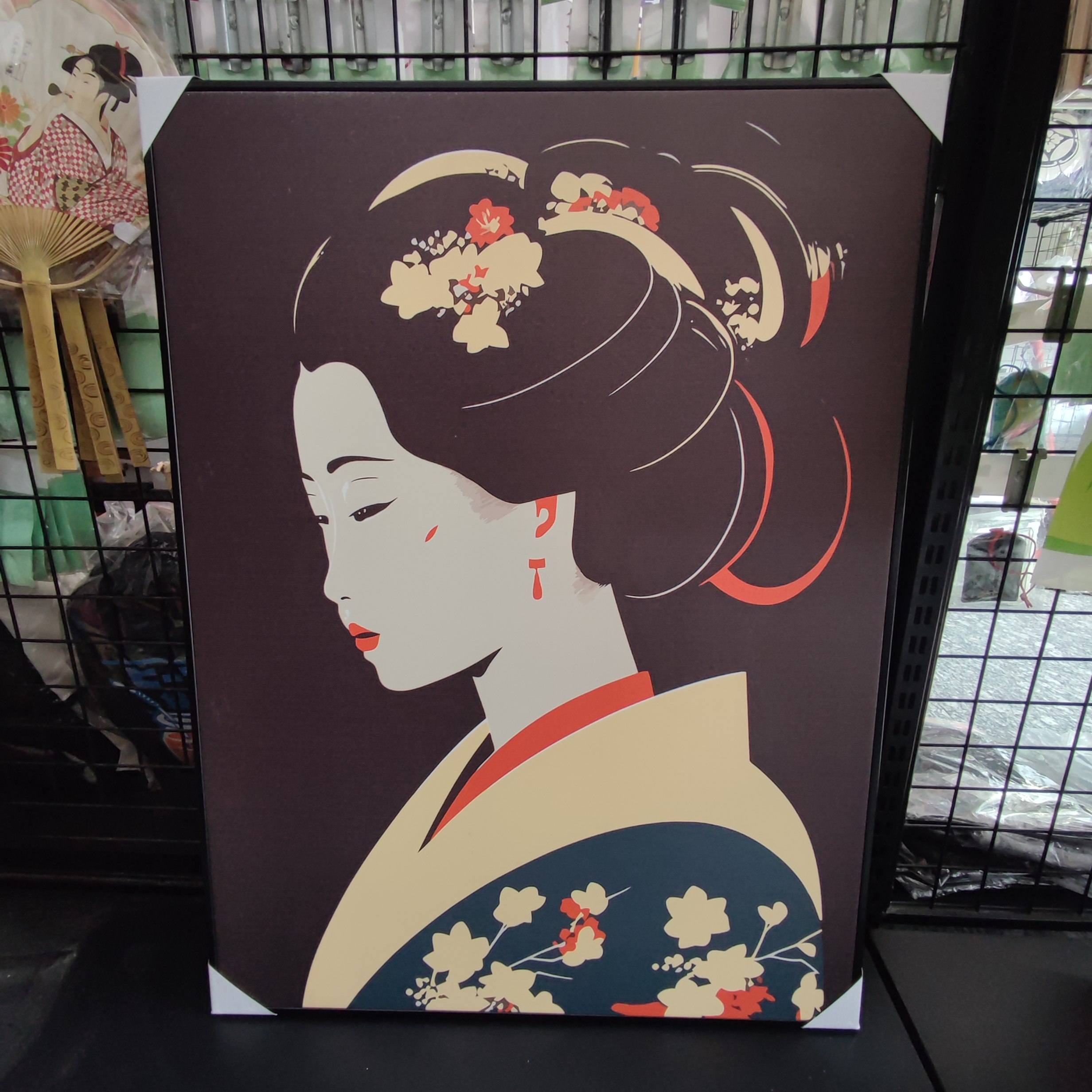 Tranh canvas hoạ tiết Nhật 60x80 ( không ship cod ) ( liên hệ )