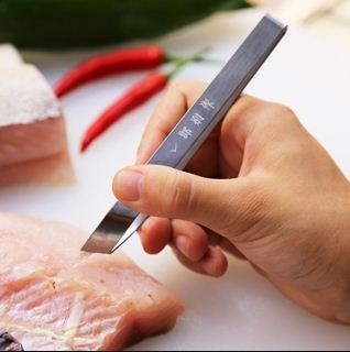 Kẹp gắp xương cá hồi xương cá chuyên dùng cho bếp Nhật miệng gắp xiêng