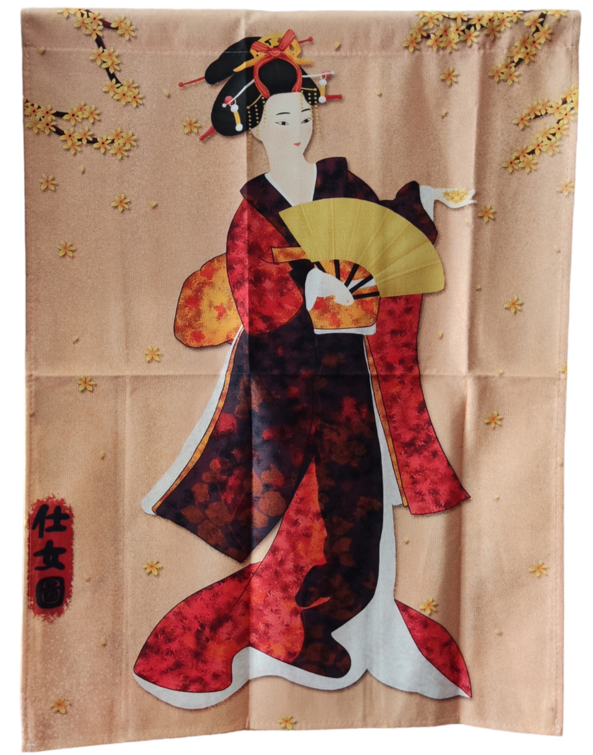 Màn rèm noren Nhật 60x80 1 MẢNH (chưa kèm thanh)