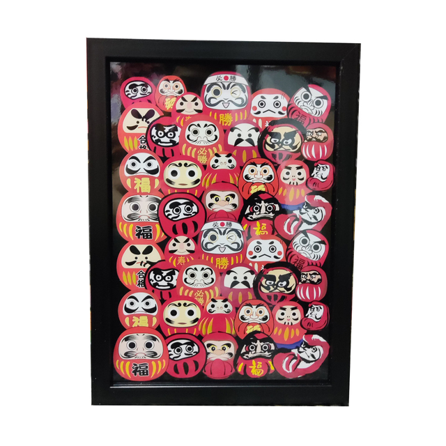 Khung tranh A4 ảnh ép plastic