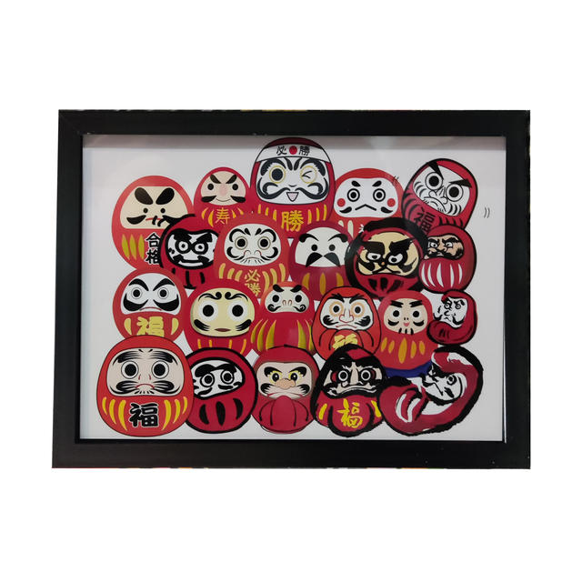 Khung tranh A4 ảnh ép plastic