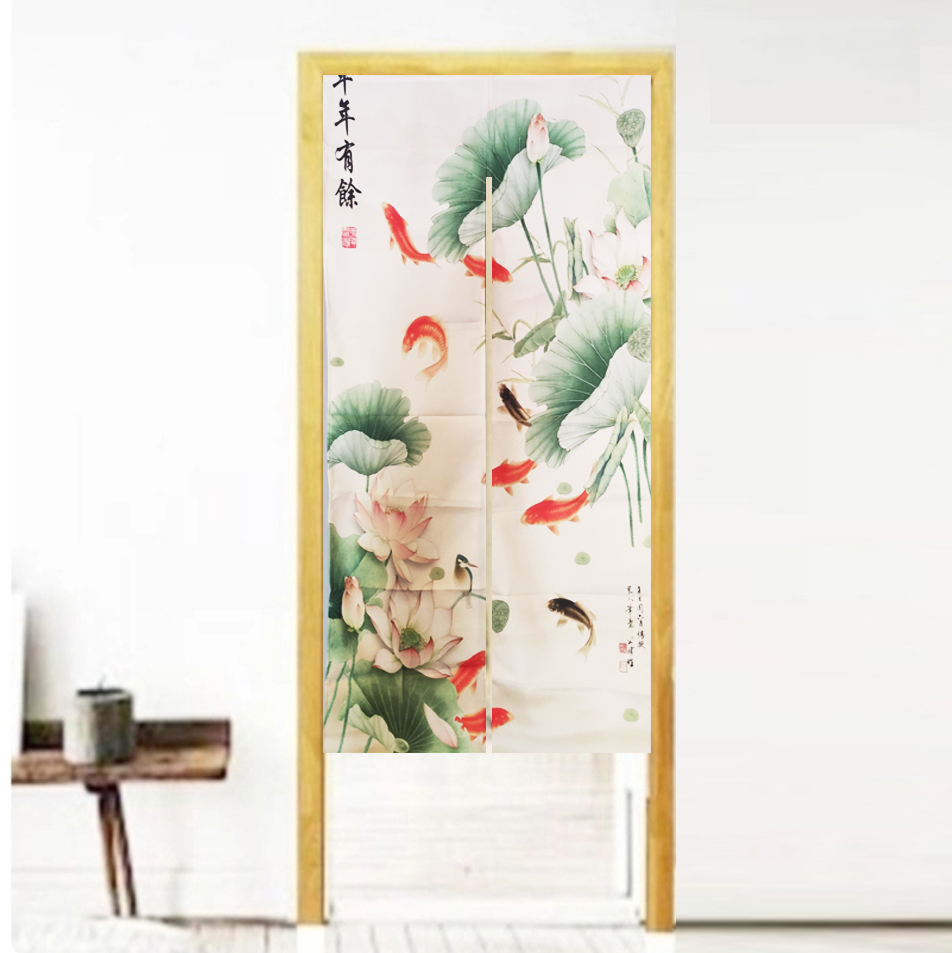Màn rèm noren Nhật 90x150cm chưa kèm thanh
