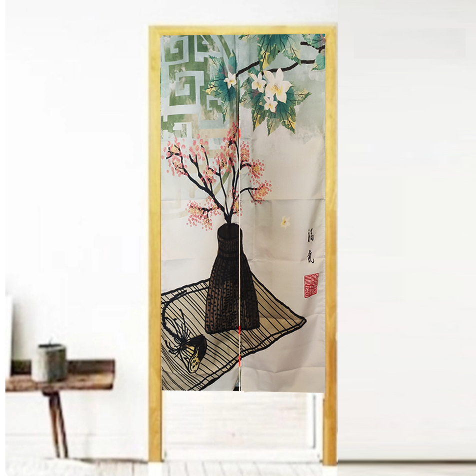 Màn rèm noren Nhật 90x150cm chưa kèm thanh
