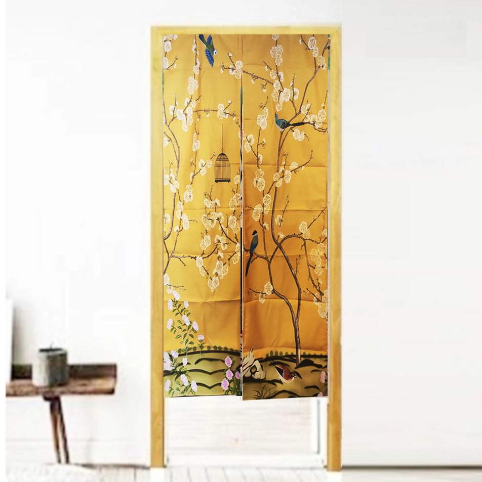 Màn rèm Nhật noren 1m2x2m (chưa gồm thanh )