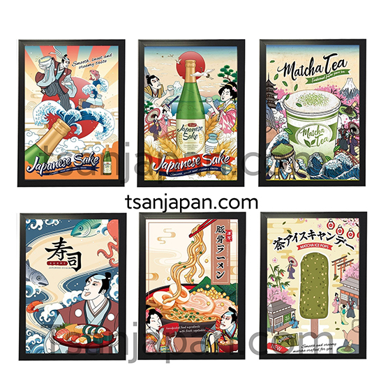 Khung tranh A4 ảnh ép plastic ko mặt kính