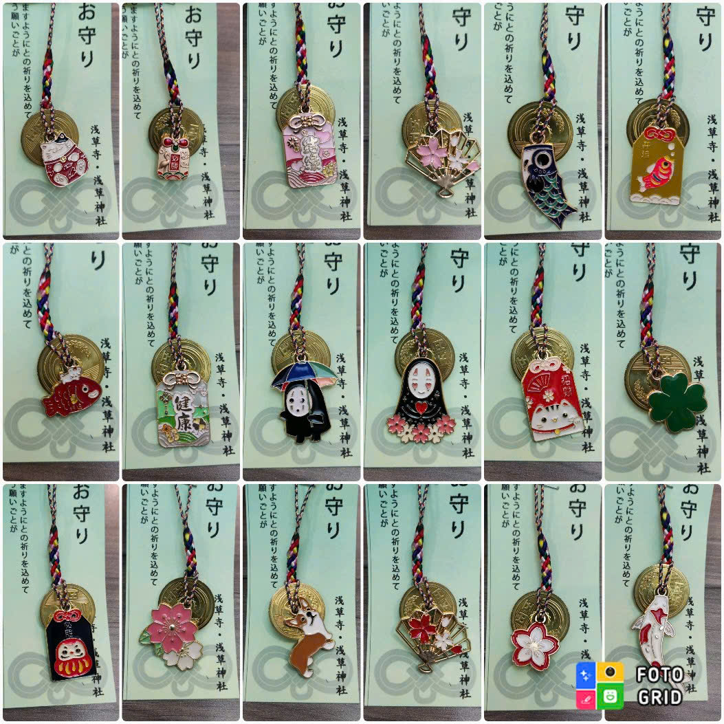 Móc khóa mèo may mắn 5 yên Nhật [5 yên thật]