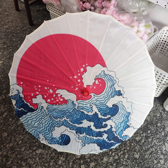 Ô dù vải phong cách Nhật