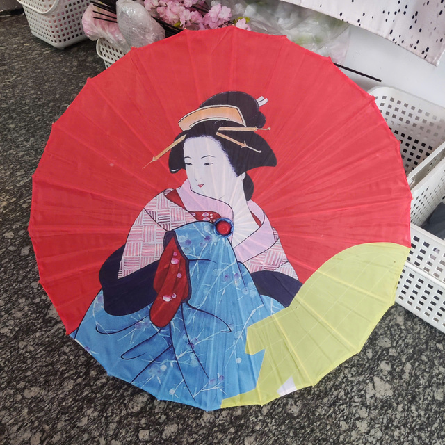 Ô dù vải phong cách Nhật