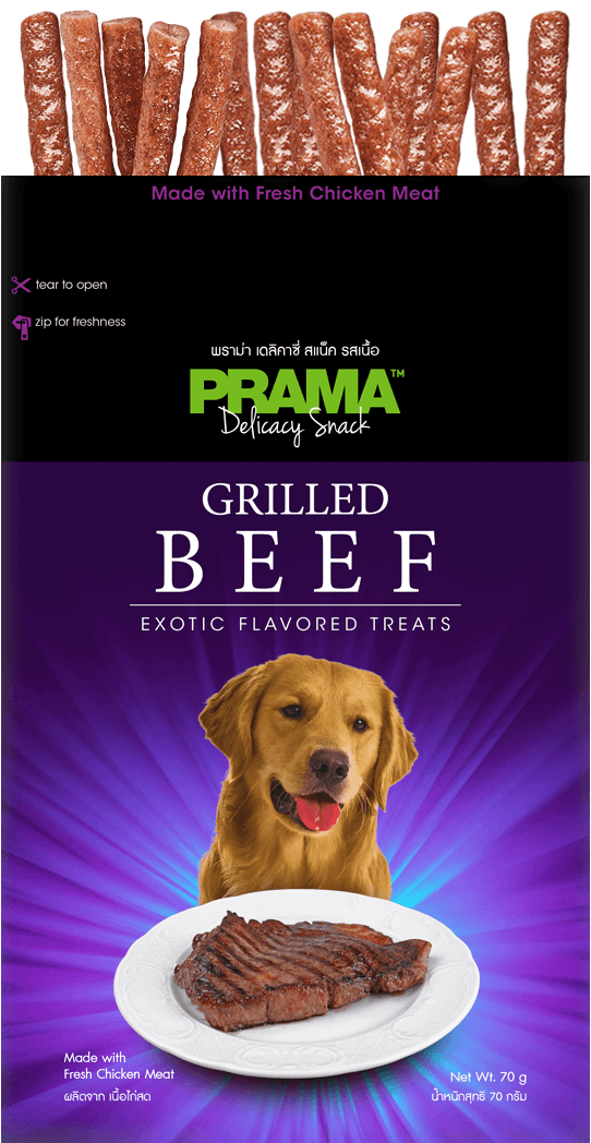Prama Vị Bò Nướng - Grilled Beef 70g
