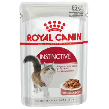 Royal Canin Adult Instictive in Gravy 85g Pate mèo trưởng thành