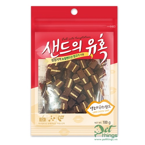 Bow Wow Lamb chesse sand 100g