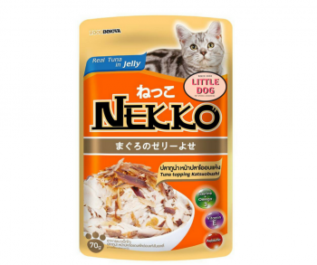 NEKKO cá ngừ xốt thịt 70g - Nekko Tuna in Gravy 70g