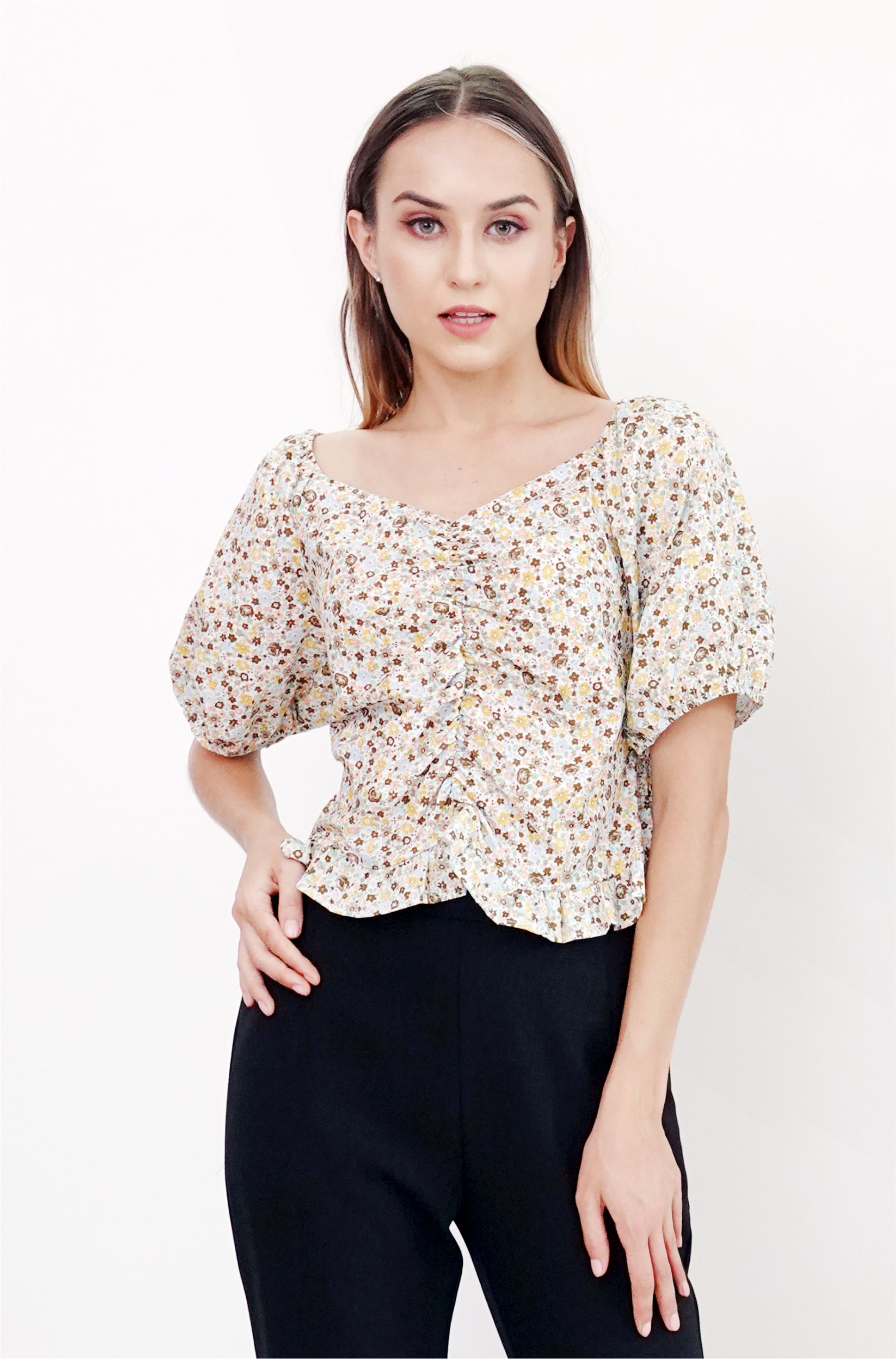Áo Xếp Li Thân AK 0820-03