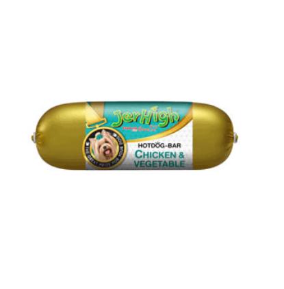 Jerhigh Xúc Xích Gà&RauCủ 150g
