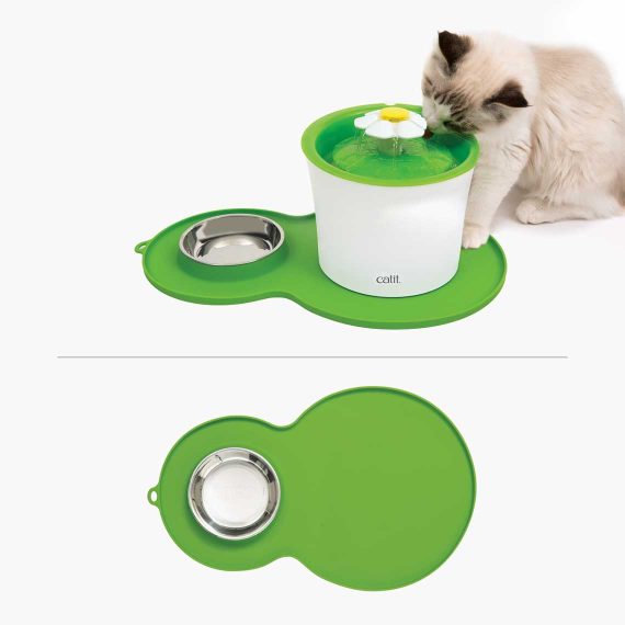 Tô ăn Catit Peanut Placemat – Green