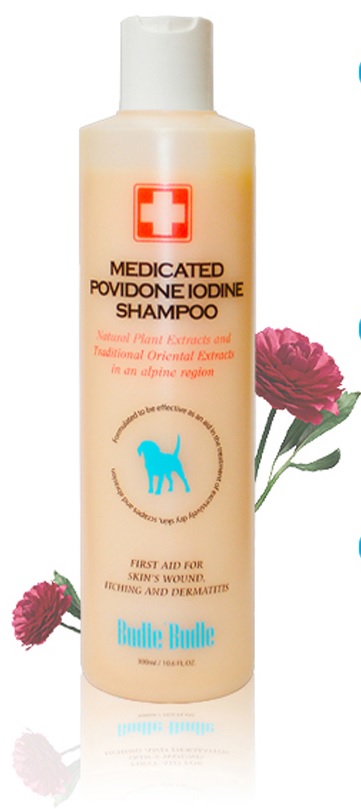 BUDLE'BUDLE POVIDONE IODINE SHAMPOO 300ml