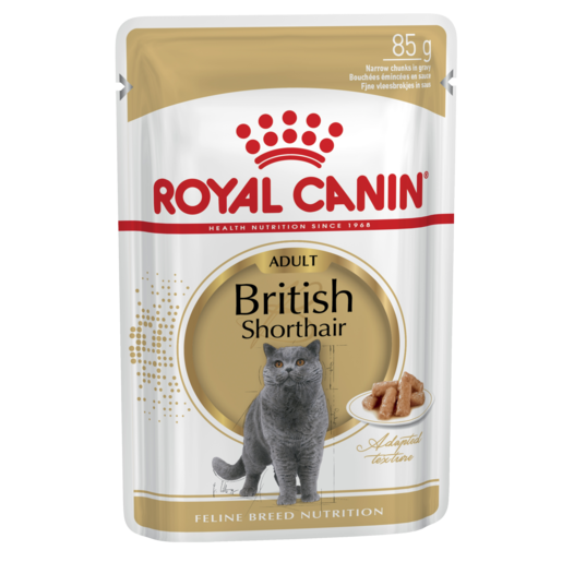 Royal Canin British shorthair adult in gravy 85g