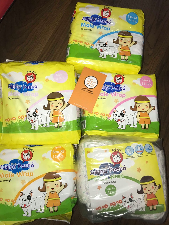 Tả Quần cho Chó Đực - Male Wrap