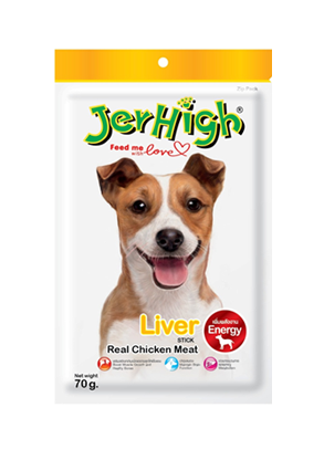 Jerhigh Liver 70g / Snack gà & gan gà
