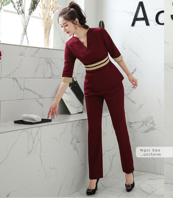 Đồng phục quản lý spa, massage DPSPQL-0013