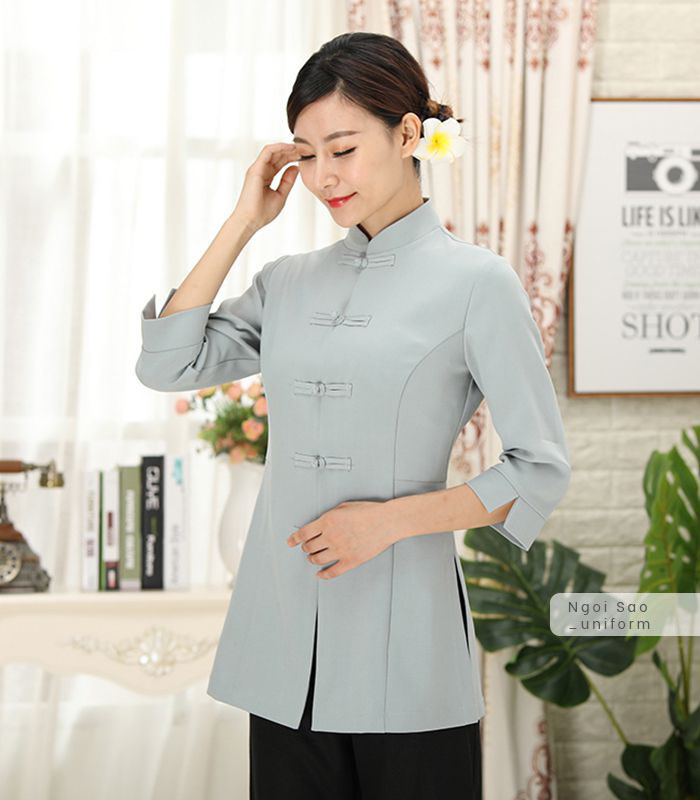 Đồng phục quản lý spa, massage DPSPQL-0007