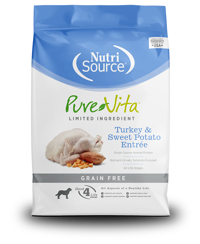 NutriSoure Purevita Chó - Dog Turkey&Potato 2.3kg