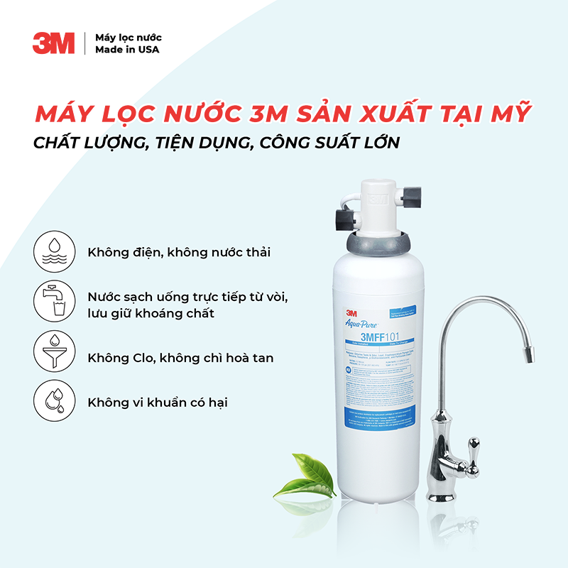Máy Lọc Nước Uống 3M FF100 - Lắp Dưới Bồn Rửa