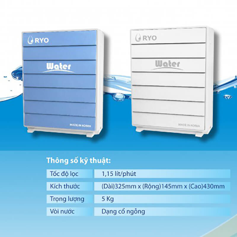 Máy Lọc Nước Uống RYO Hyundai RP901 - Công nghệ UF