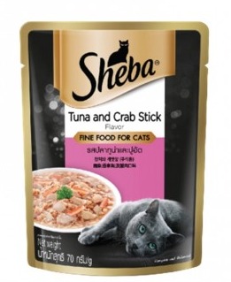 Sheba CáNgừ&Cua - Tuna&Crab 70g