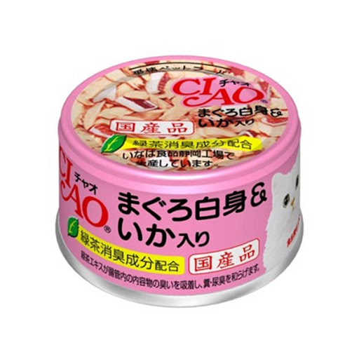 CIAO CáNgừ&CáBào Thạch 85g - Ciao Tuna&DriedBonito in Jelly 85g