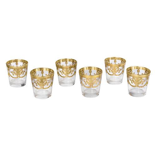 GA Set 6 cốc Magnolia Veneziano Gold 6613