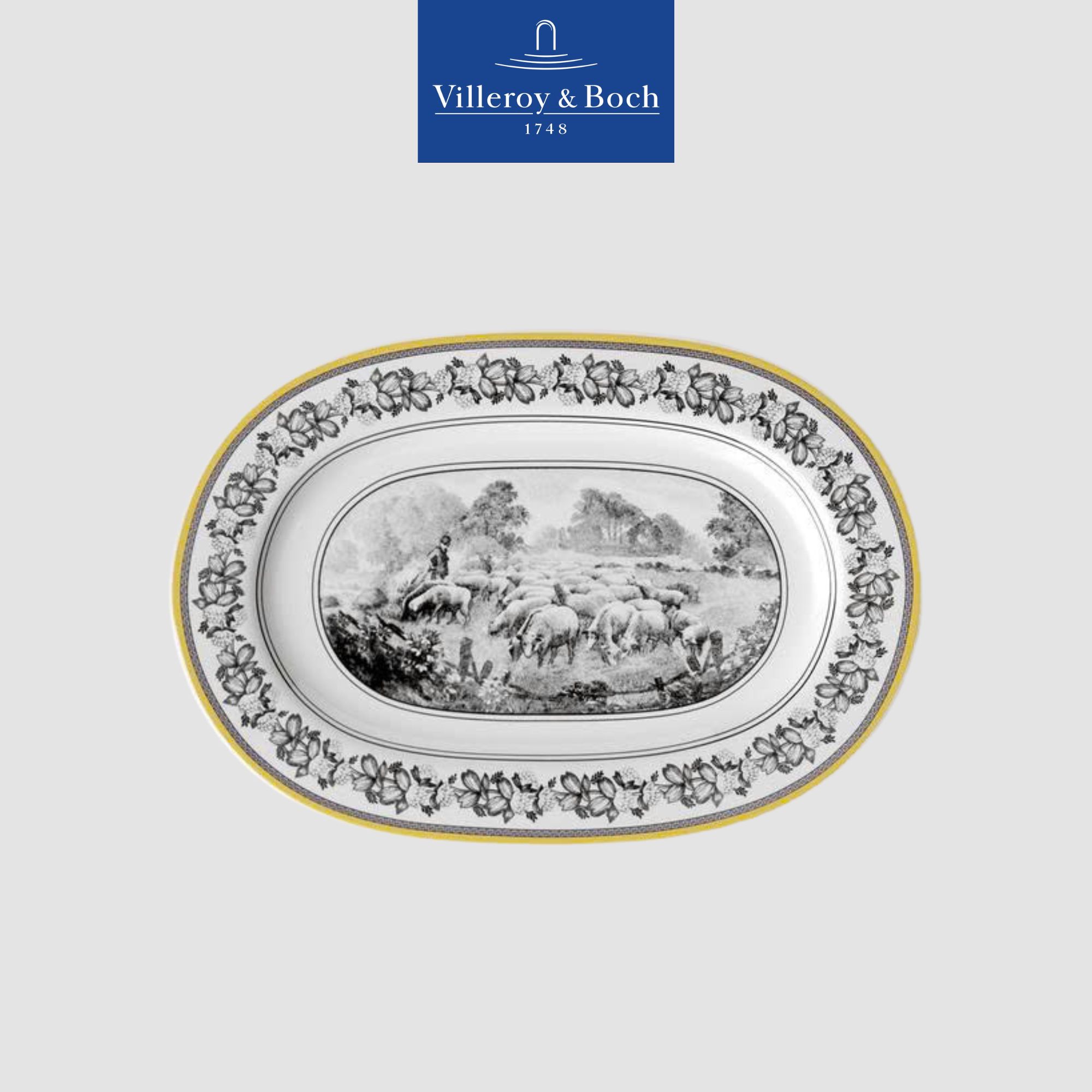 VB Audun Ferme Đĩa hình oval 34cm của thương hiệu Villeroy & Boch sản xuất tại Đức 1010672960