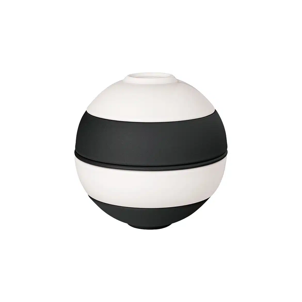 VB La petite Boule Bộ bàn ăn 5 món màu đen trắng đến từ thương hiệu Villeroy & Boch sản xuất tại Đức 1016669052
