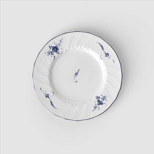 VB Old Luxembourg Đĩa tròn 16cm 1023412660