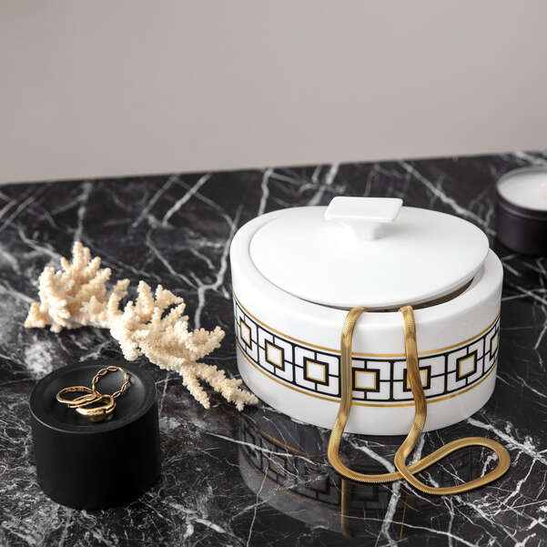 VB Metrochic Hũ đựng mứt 16x15x10cm dành cho 1 người của thương hiệu Villeroy & Boch sản xuất tại Đức 1044838230