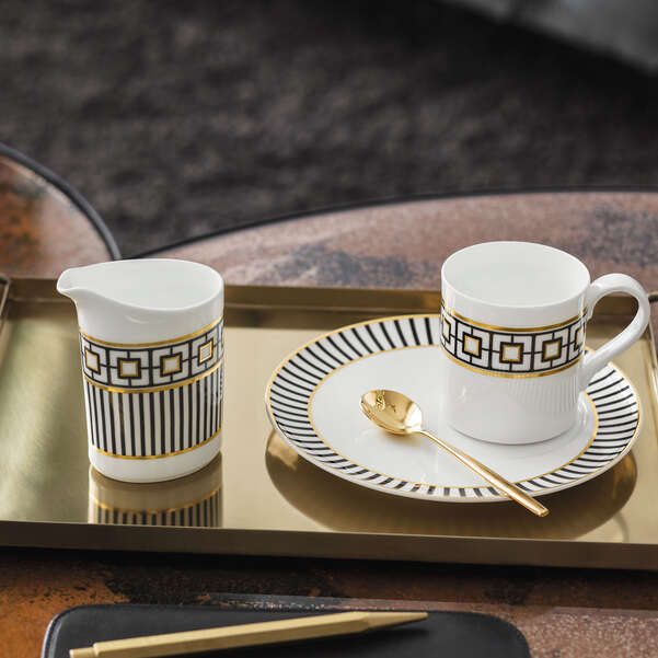 VB MetroChic Đĩa lót chén 14cm dành cho 1 người của thương hiệu Villeroy & Boch sản xuất tại Đức 1046521430