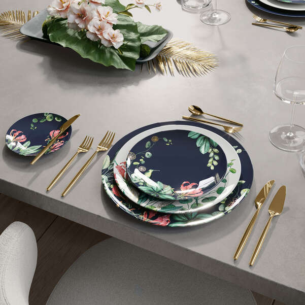VB Avarua Đĩa màu xanh 22cm  của thương hiệu Villeroy & Boch sản xuất tại Đức 1046552641