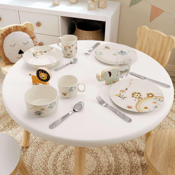 VB Roar like a Lion Bộ bàn ăn 7 món cho trẻ em của thương hiệu Villeroy & Boch sản xuất tại Đức 1486738435
