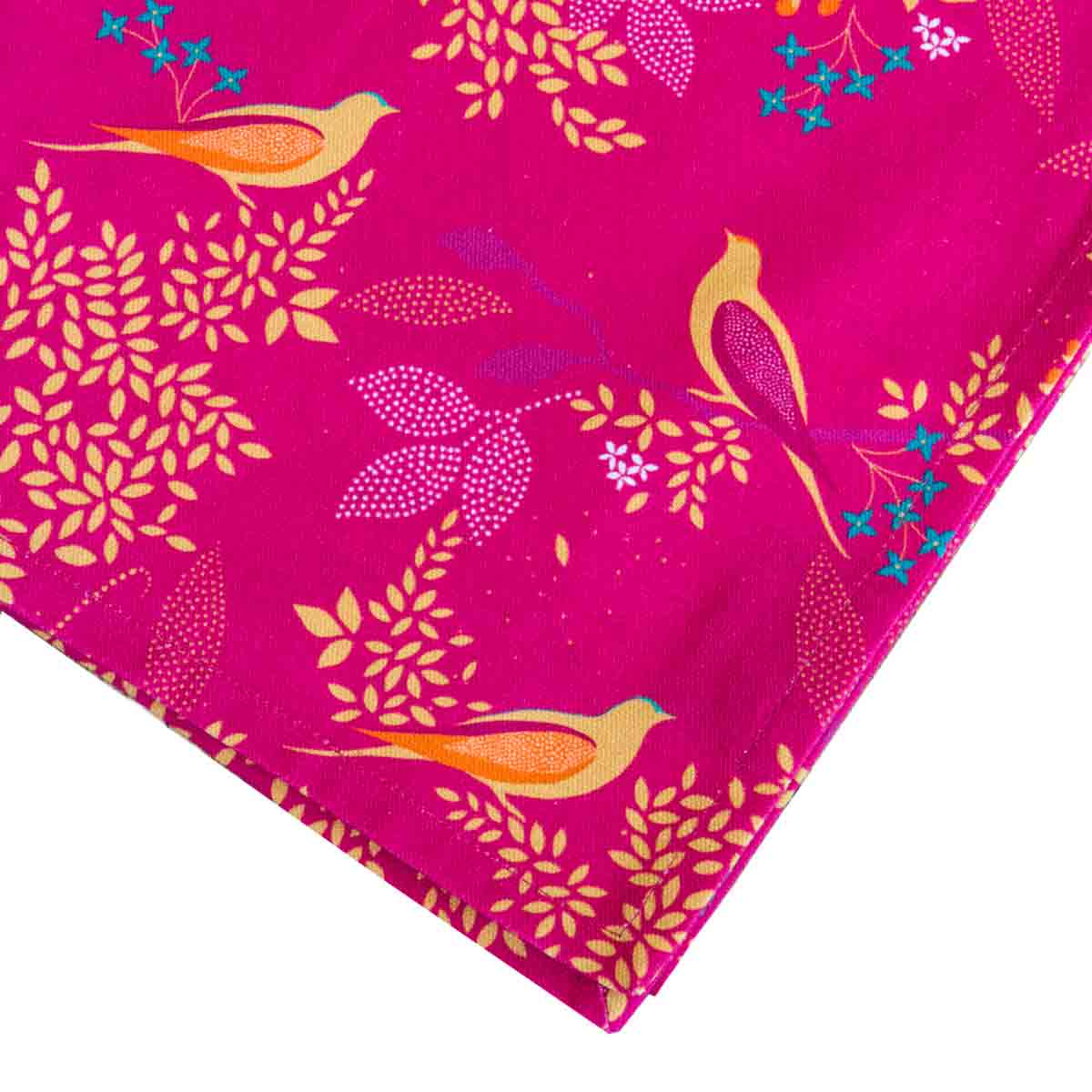 PM Sara Miller Chelsea Table Runner khăn trải bàn hồng 250*35cm Cotton 100% Được thiết kế tại Vương quốc Anh SMCP9108-XW