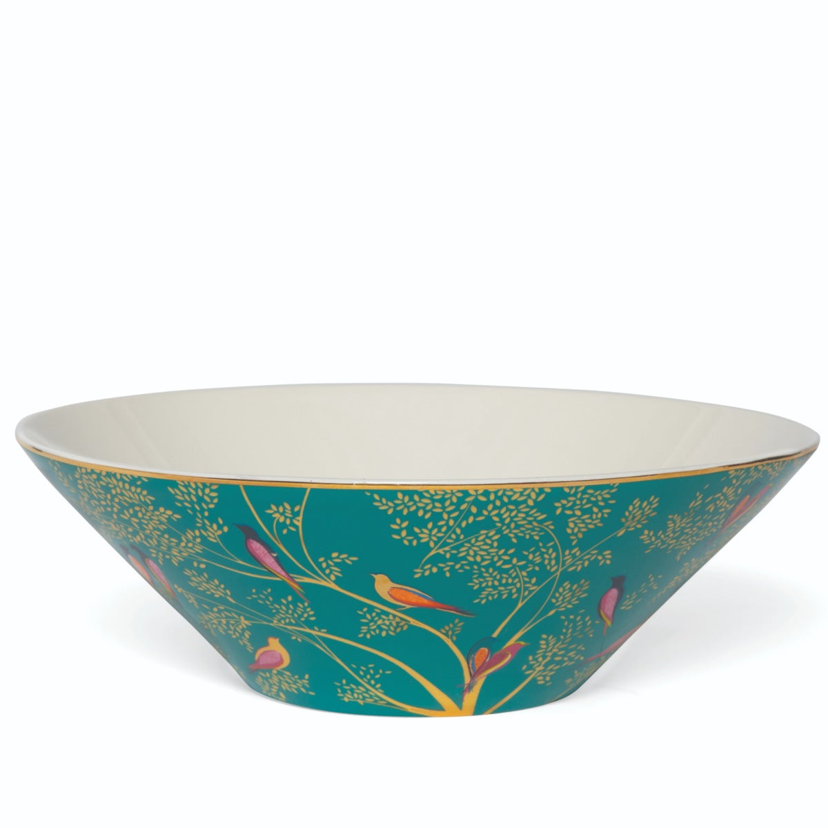 PM Sara Miller Chelsea Bát tô 10inch mạ vàng 22ct thương hiệu Portmerion Anh Quốc SMCG79263-XG