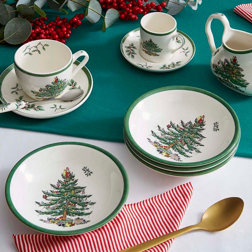 PM Christmas Tree Bát Cereal giáng sinh 15cm XT0335