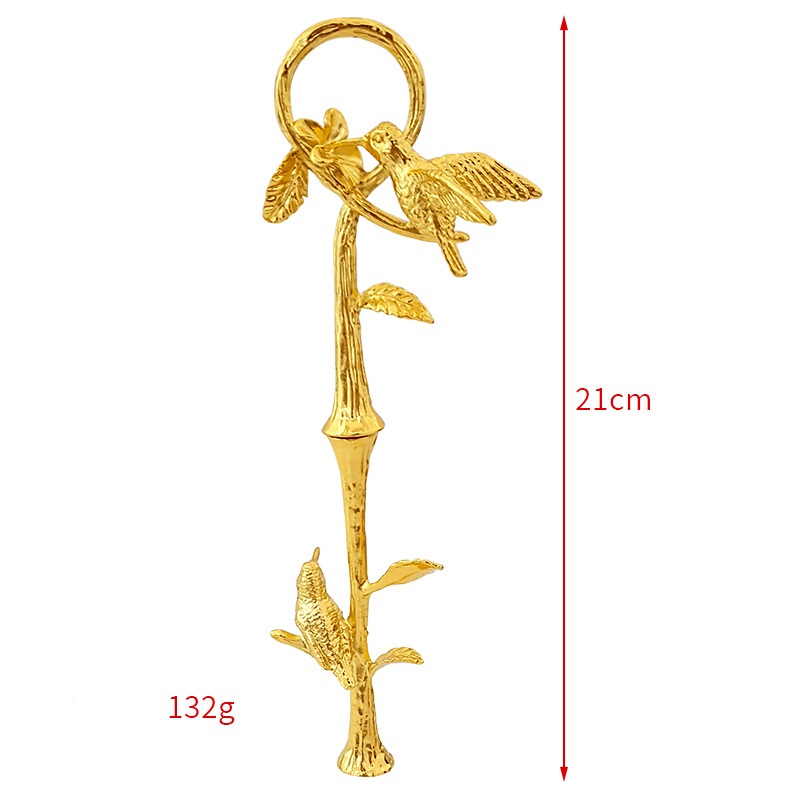 GOLDEN Thanh chốt đĩa 2 tầng hình chim bồ câu cao 21cm 1688N