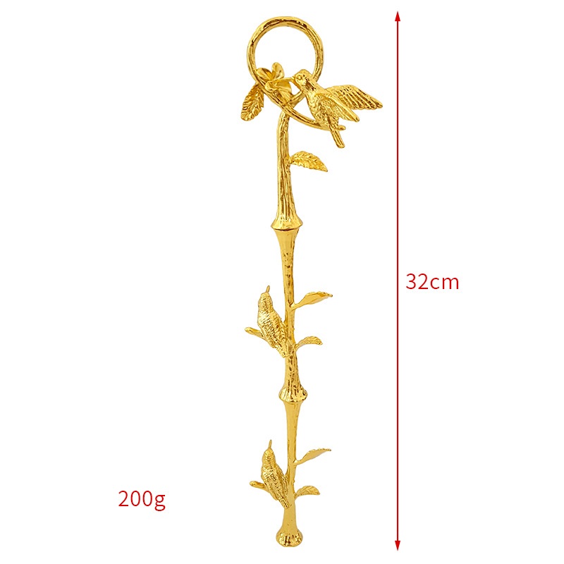 GOLDEN Thanh chốt đĩa 2 tầng hình chim bồ câu cao 27cm 1689N