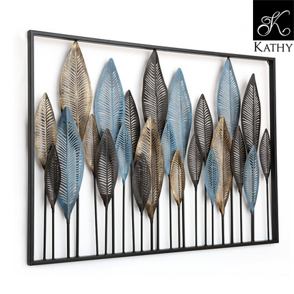 WALL ART Khung lá ngang 101.5cm x 71cm 2086N